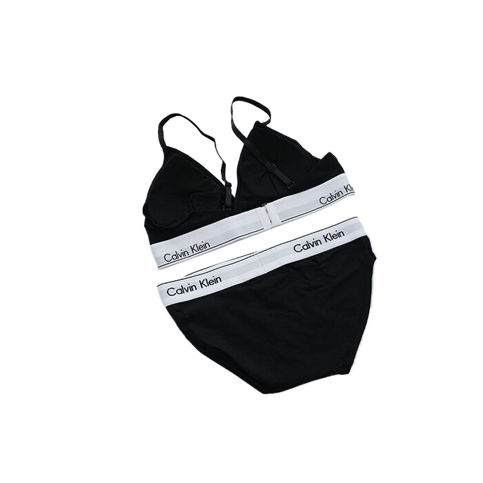 Conjunto Sujetador y Slip Calvin Klein Mujer Negro3